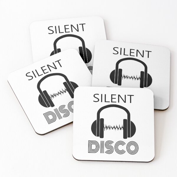 Item preview, Black White Silent Disco  designed and sold by SunnyBrand.
