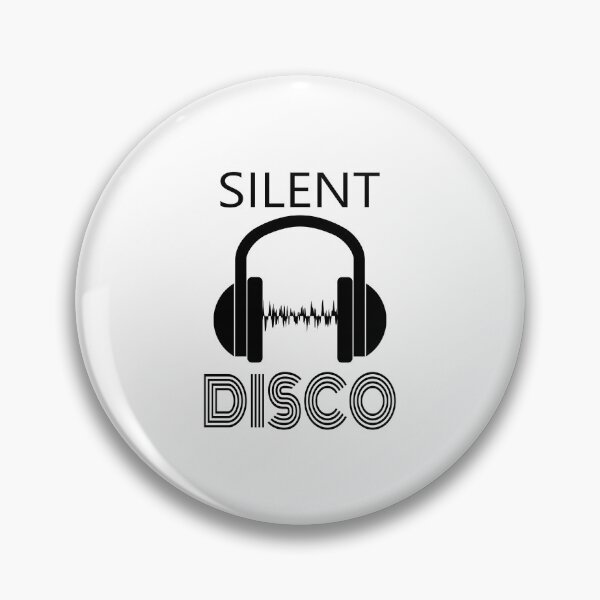 Item preview, Black White Silent Disco  designed and sold by SunnyBrand.