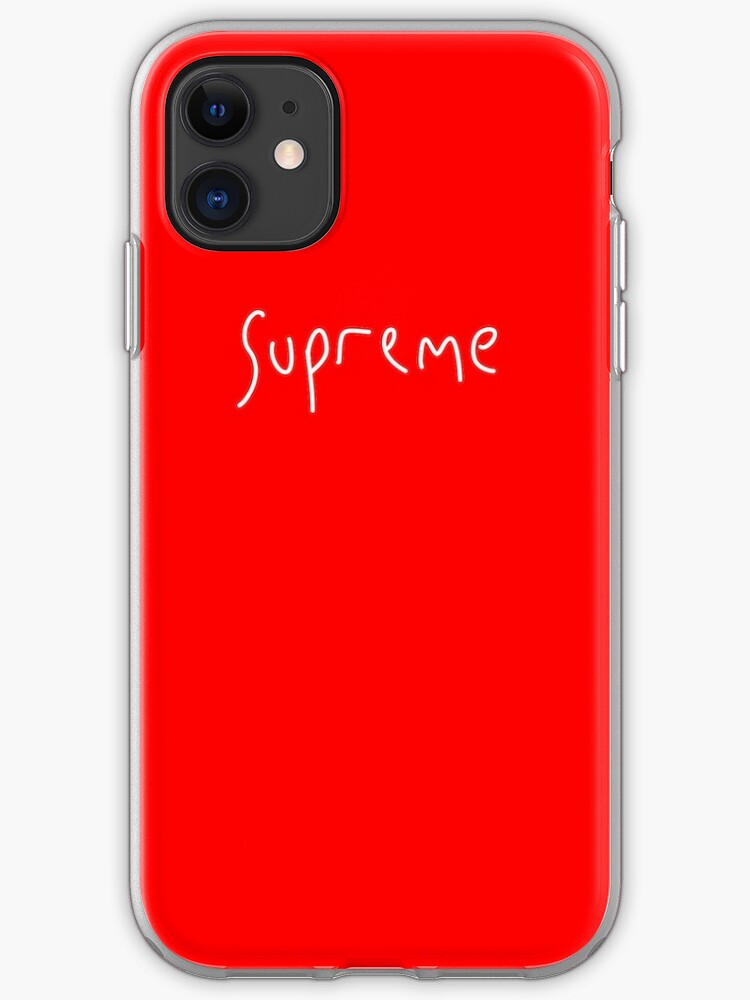 Supreme Iphone Case Cover By Groovy Garbage Redbubble