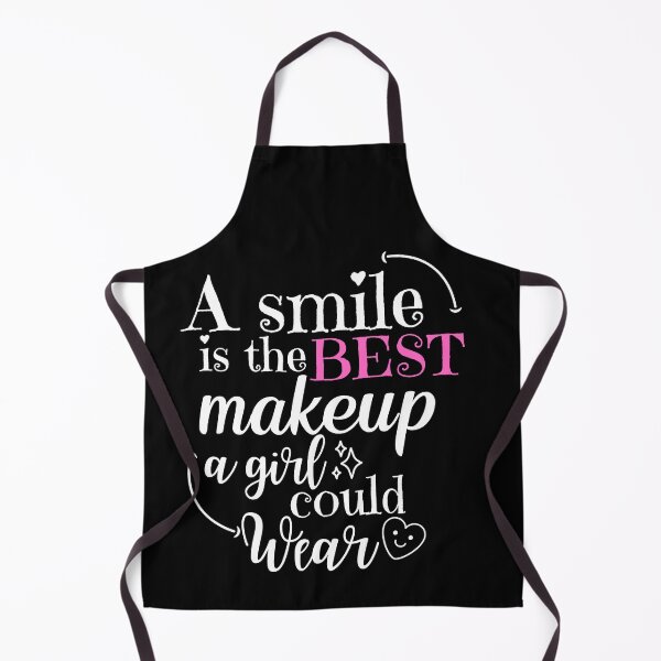 Item preview, a smile is the best makeup designed and sold by Hoetoons.