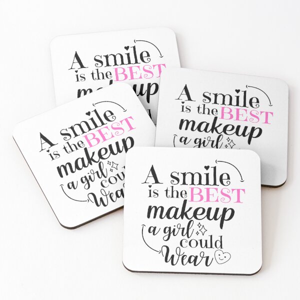 Item preview, A smile is the best makeup  designed and sold by Hoetoons.