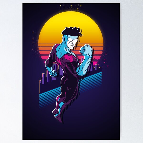 Item preview, Invincible *80s Retro* designed and sold by MyRetroArt.