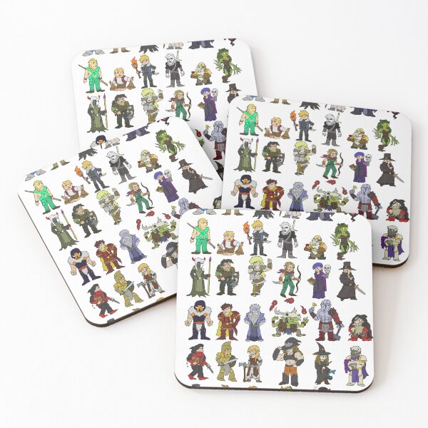 Item preview, Fantasy D&d characters from Rufus Comics 404 designed and sold by RufusComics.