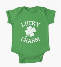 Body de manga corta para bebé St Patricks Day T Shirt and Apparel