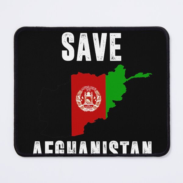 Item preview, Afghanistan Map Flag and National Emblem Save Afghanistan designed and sold by Toralloisa.