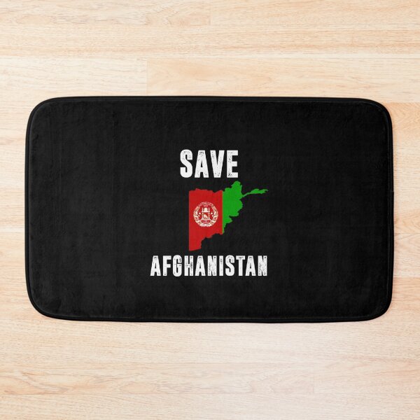 Item preview, Afghanistan Map Flag and National Emblem Save Afghanistan designed and sold by Toralloisa.