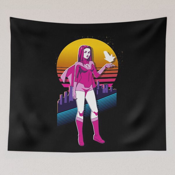 Item preview, Atom Eve - Invincible *80s Retro* designed and sold by MyRetroArt.