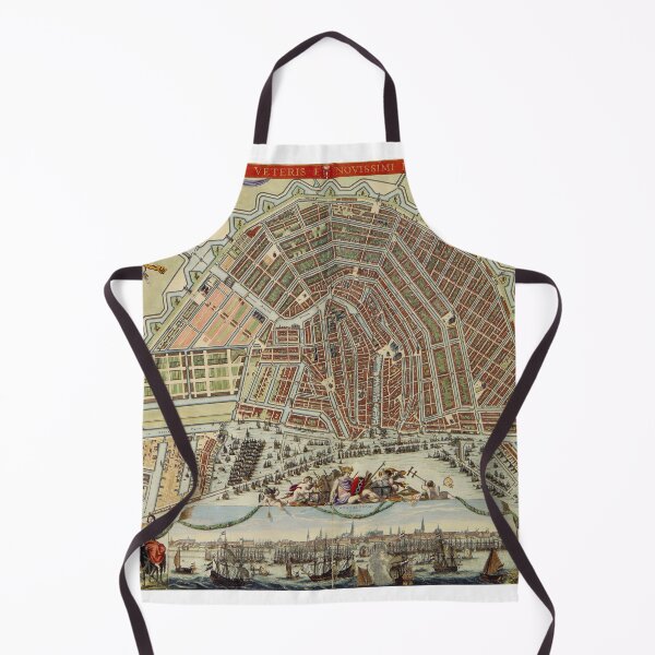 Item preview, Beautiful illustrated old vintage Map designed and sold by monamooon.