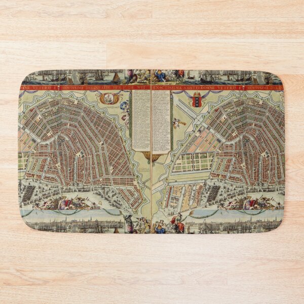 Item preview, Beautiful illustrated old vintage Map designed and sold by monamooon.