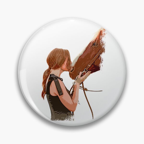 Item preview, Girl Kissing Horse Tshirt designed and sold by ibuddy.