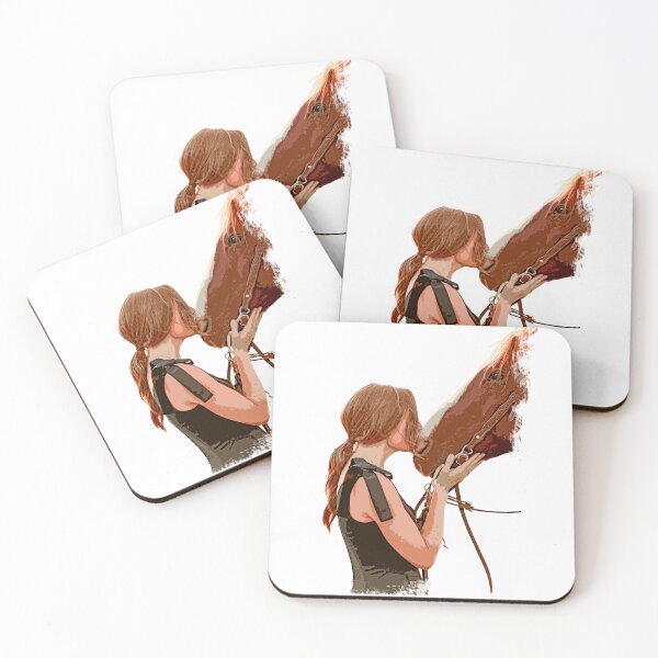 Item preview, Girl Kissing Horse Tshirt designed and sold by ibuddy.