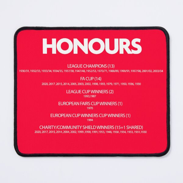 Item preview, Honours designed and sold by TalkArsenal.