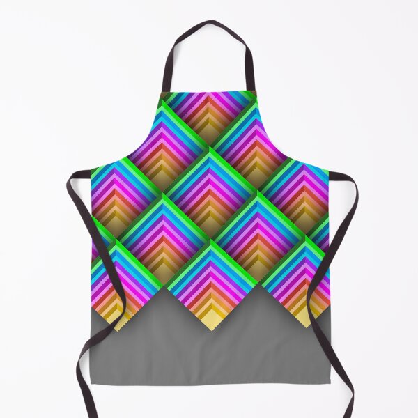 Item preview, Colorful geometric rainbow tile pattern designed and sold by CiniArt.