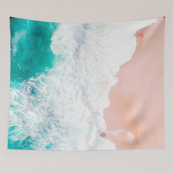 Item preview,  blue ocean waves  designed and sold by Sharon111.