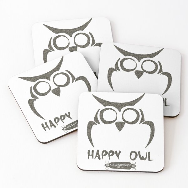 Item preview, Happy Owl Cullercoats Skatewear designed and sold by ianmcallister.
