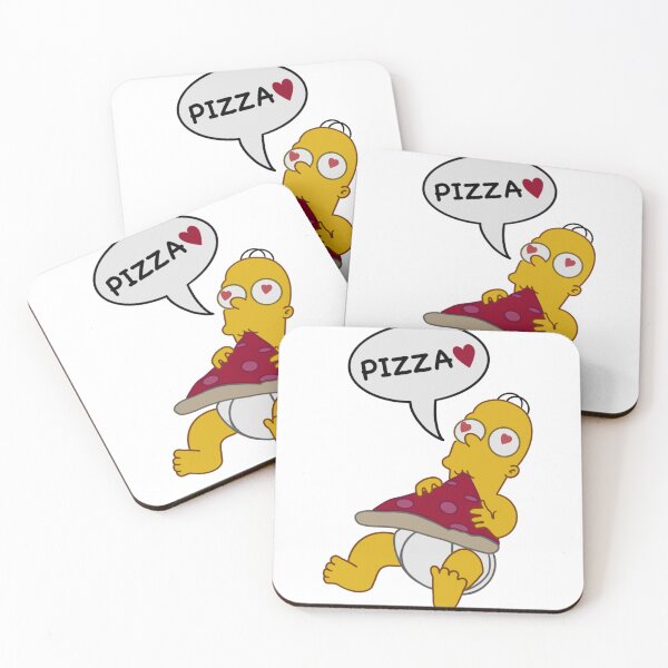 Item preview, BART LOVES PIZZA designed and sold by Alessiakemico.