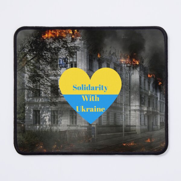 Item preview, Solidarity With Ukraine designed and sold by D/Art ⭐⭐⭐⭐⭐.
