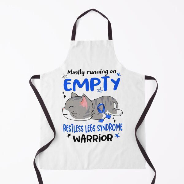 Item preview, Restless Legs Syndrome Awareness, Mostly Running on Restless Legs Syndrome Warrior designed and sold by Tammyilaria.