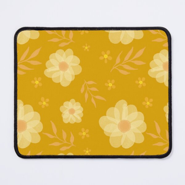 Item preview, Patrón floral amarillo - Acuarela designed and sold by TheBubblyType.
