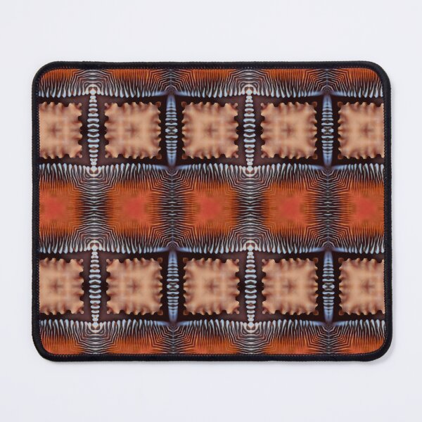 Item preview, African print Colorful orange, brown, dark brown and white colors. designed and sold by NaniniDesigns.