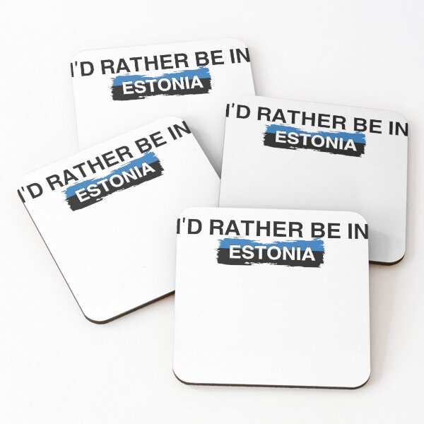 Item preview, Estonia Colorful Design, I’d Rather Be In Estonia designed and sold by Immdesigner.