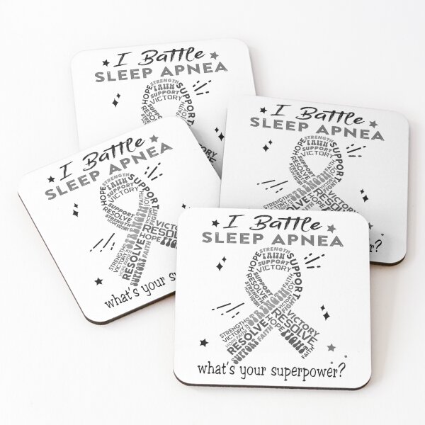 Item preview, Sleep Apnea Warrior, I Battle Sleep Apnea What's Your Superpower? designed and sold by Greggwillard.