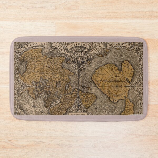 Item preview, old map engraved wood  designed and sold by monamooon.