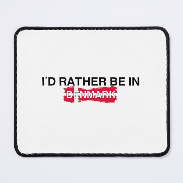 Item preview, Denmark Colorful Design, I’d Rather Be In Denmark designed and sold by Immdesigner.