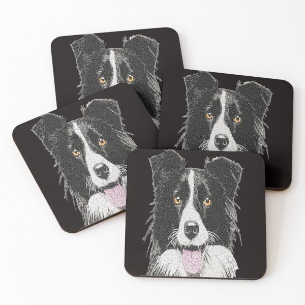 Item preview, Machine Embroidery, Beautiful, Lassie, Beautiful Embroidered Border Collie, Cute Sheep dog For Dog Lover, Stitch crafting, unique embroidered art designed and sold by RudolphBarnard.