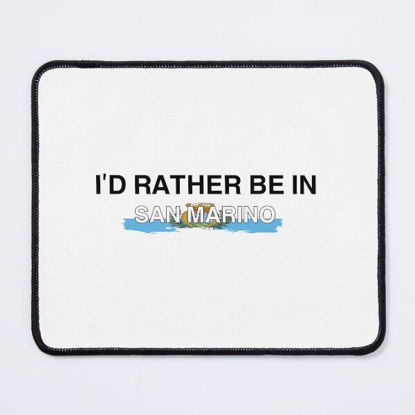 Item preview, San Marino Colorful Travelling Design, I’d Rather Be In San Marino designed and sold by Immdesigner.