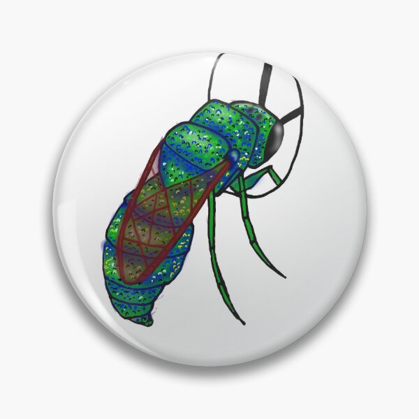 Item preview, Cuckoo wasp at home designed and sold by paw-sci.