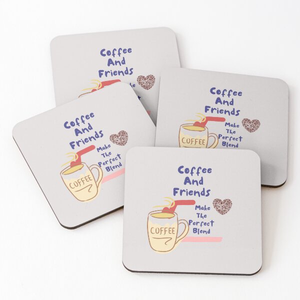 Item preview, Coffee  And Friends Make The Perfect Blend Funny Coffee Gift For Coffee Lovers  designed and sold by unique things.