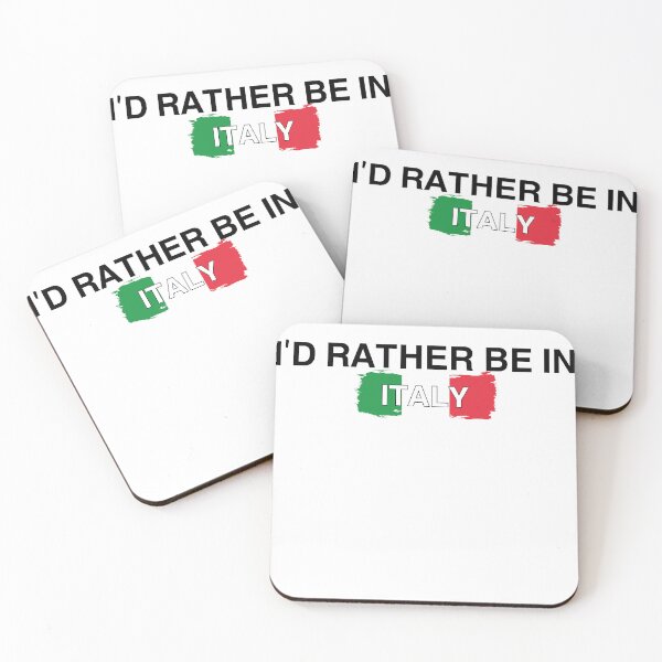 Item preview, I’d Rather Be In Italy designed and sold by Immdesigner.