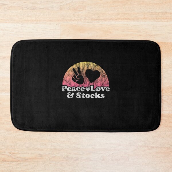 Item preview, Peace Love and Stocks Stock Market designed and sold by Azhalltorm.