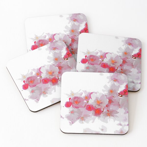 Item preview, Grey cubistic Flowers designed and sold by JoanNinjaHen.