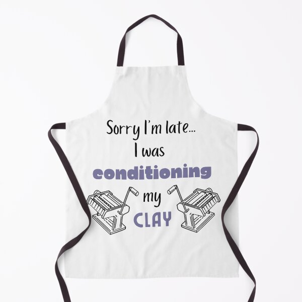 Item preview, Sorry I'm late, I was conditioning my clay designed and sold by MyMintyPrinty.