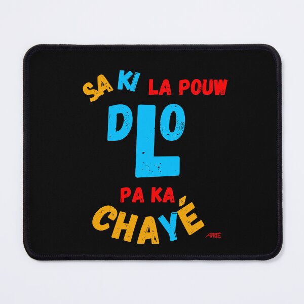 Item preview, Sa Ki La Pouw Dlo Pa Ka Chayé - Guadeloupe - Bright Text designed and sold by Apikoedesign.