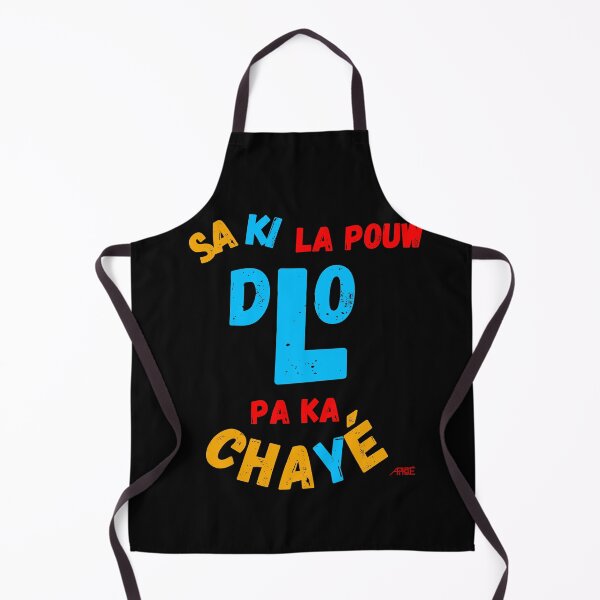 Item preview, Sa Ki La Pouw Dlo Pa Ka Chayé - Guadeloupe - Bright Text designed and sold by Apikoedesign.
