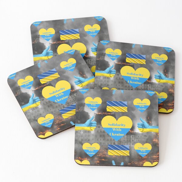Item preview, Solidarity With Ukraine designed and sold by D/Art ⭐⭐⭐⭐⭐.