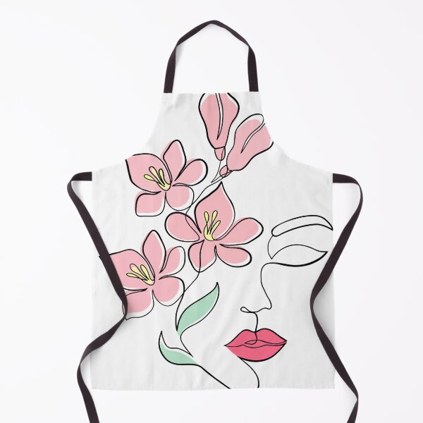 Item preview, flower girl line drawing designed and sold by N-designz.