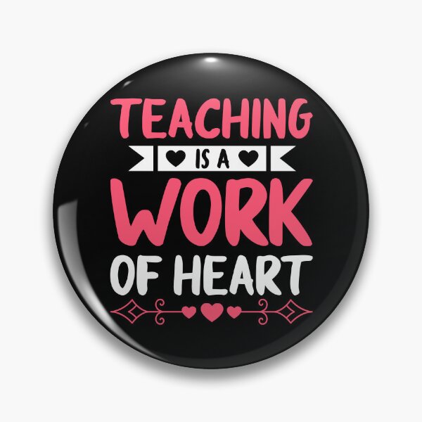 Item preview, Teaching Is A Work Of Heart designed and sold by Joxxio.