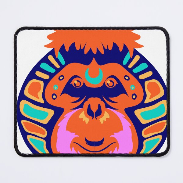 Item preview, colorful gorilla designed and sold by N-designz.