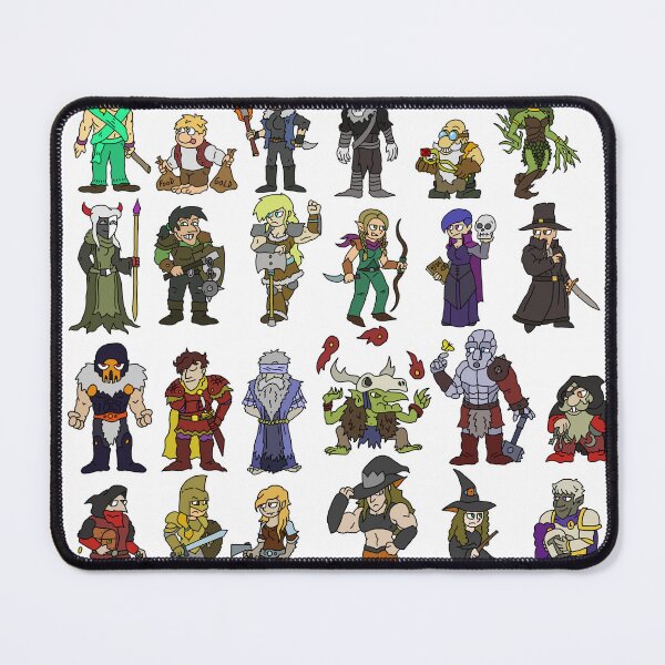 Item preview, Fantasy D&d characters from Rufus Comics 404 designed and sold by RufusComics.