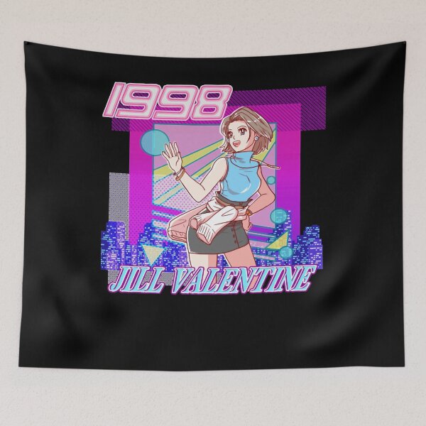 Item preview, Women Men Vaporwave Jill Valentine Gifts Music Fans designed and sold by Tatumlangoshiii.