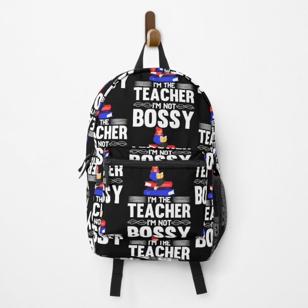 Item preview, I'm Not Bossy I'm The Teacher designed and sold by Joxxio.