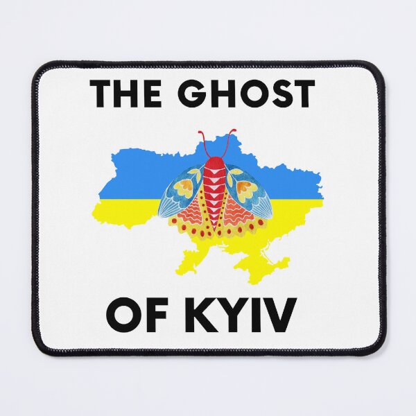 Item preview, The Ghost of Kyiv I Stand with Ukraine Puck Futin - Ukrainian Lover Support - Support Ukrainian designed and sold by Sam Artist.