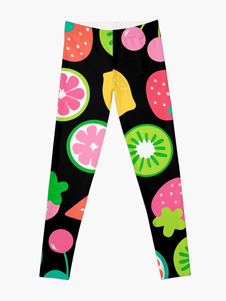 Disover Fruits Tasty Attractive Floral Leggings