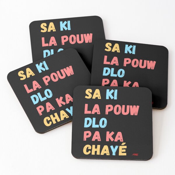 Item preview, Sa Ki La Pouw Dlo Pa Ka Chayé - Guadeloupe - designed and sold by Apikoedesign.