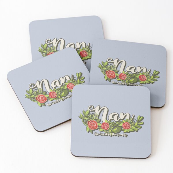 Item preview, Nan, The Heart Of The Family, Beautiful Orchid Design For Grandmothers, Perfect For Mother's Day designed and sold by TrulyEpoque.