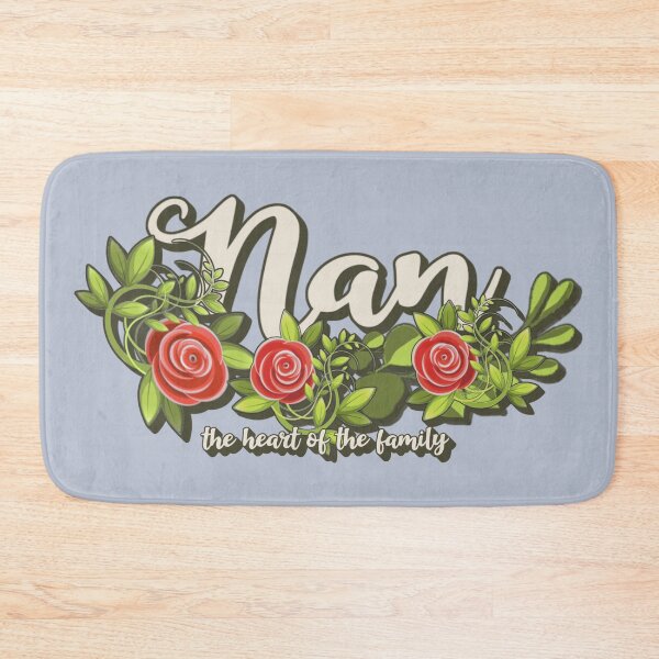 Item preview, Nan, The Heart Of The Family, Beautiful Orchid Design For Grandmothers, Perfect For Mother's Day designed and sold by TrulyEpoque.